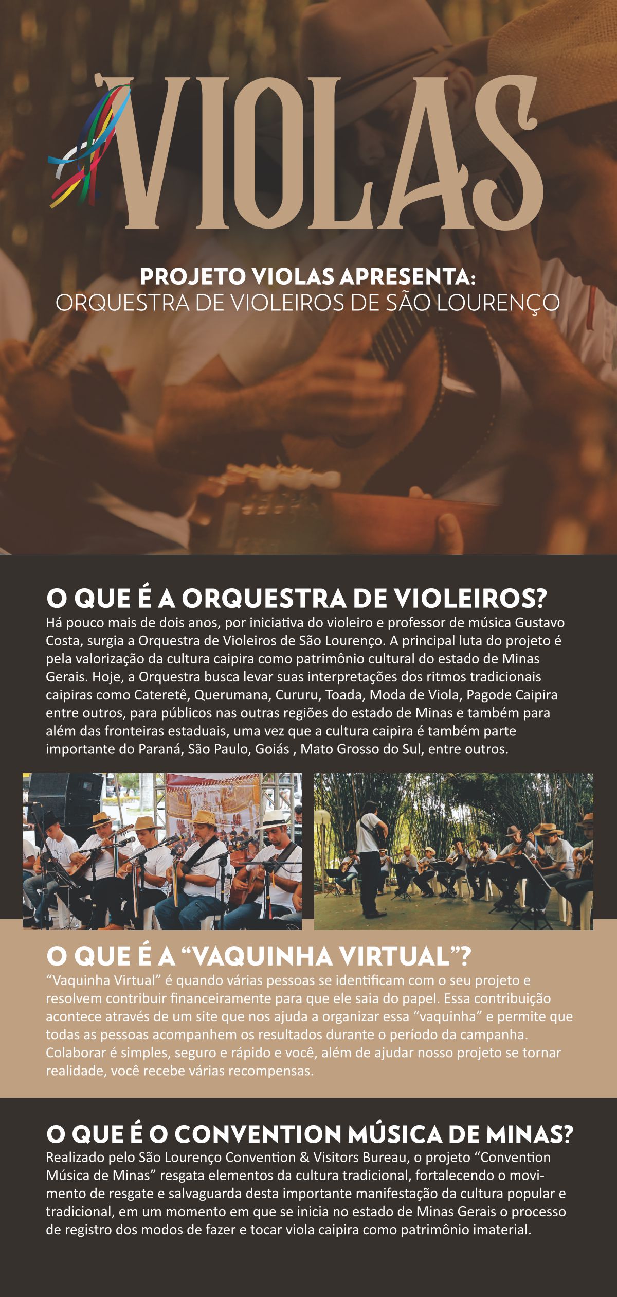 Orquestra de Violeiros - Vaquinha Virtual
