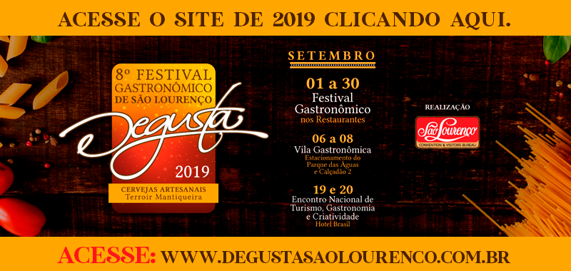 São Lourenço Convention & Visitors Bureau - Degusta 2019